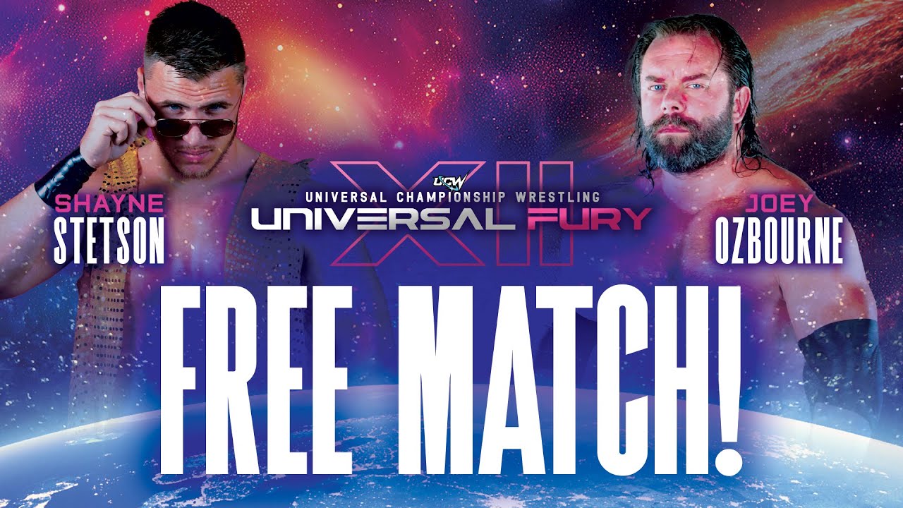 [FREE MATCH] Shayne Stetson vs Joey Ozbourne - UCW Universal Fury XII
