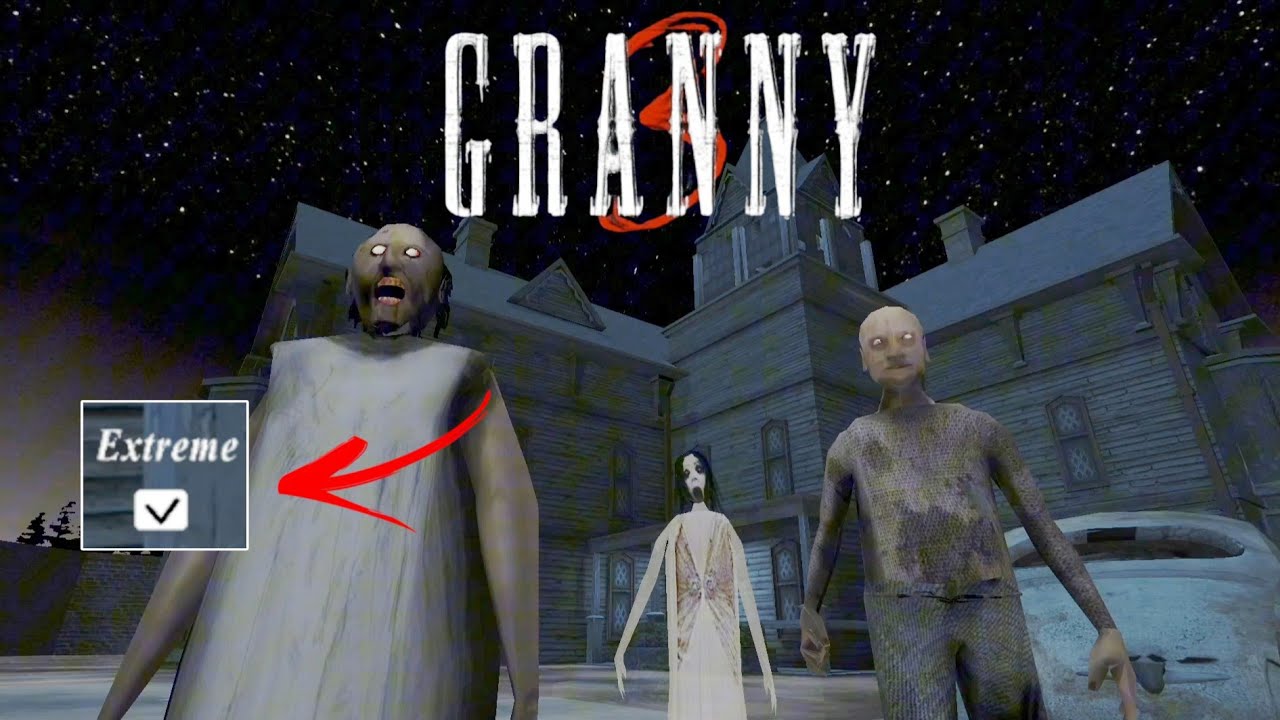 GRANNY VE DEDE’NIN EVİNDEN EXTREME MODDA KAPIDAN KAÇTIM -Granny 3