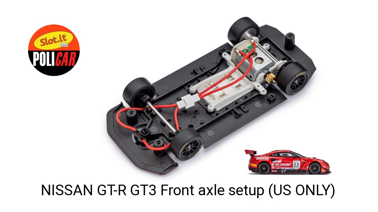 CA49a Nissan GT-R GT3 setup for the cars sold in the US