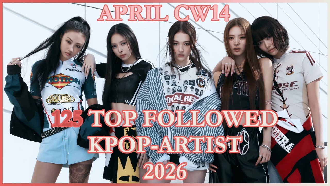 MOST FOLLOWED KPOP ARTISTS 2026 ON SPOTIFY ! (APRIL | CW 14)