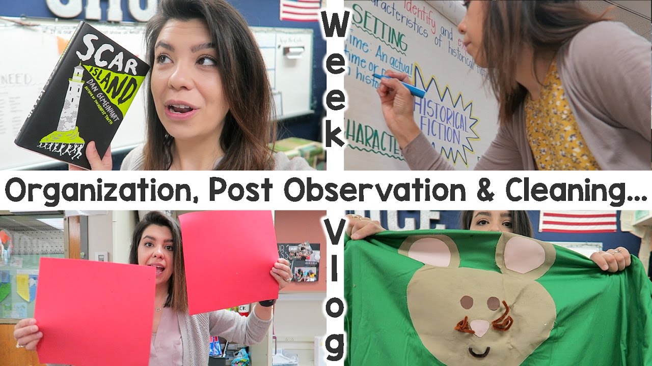 Organization, Post Observation and Kindergarten Finds!