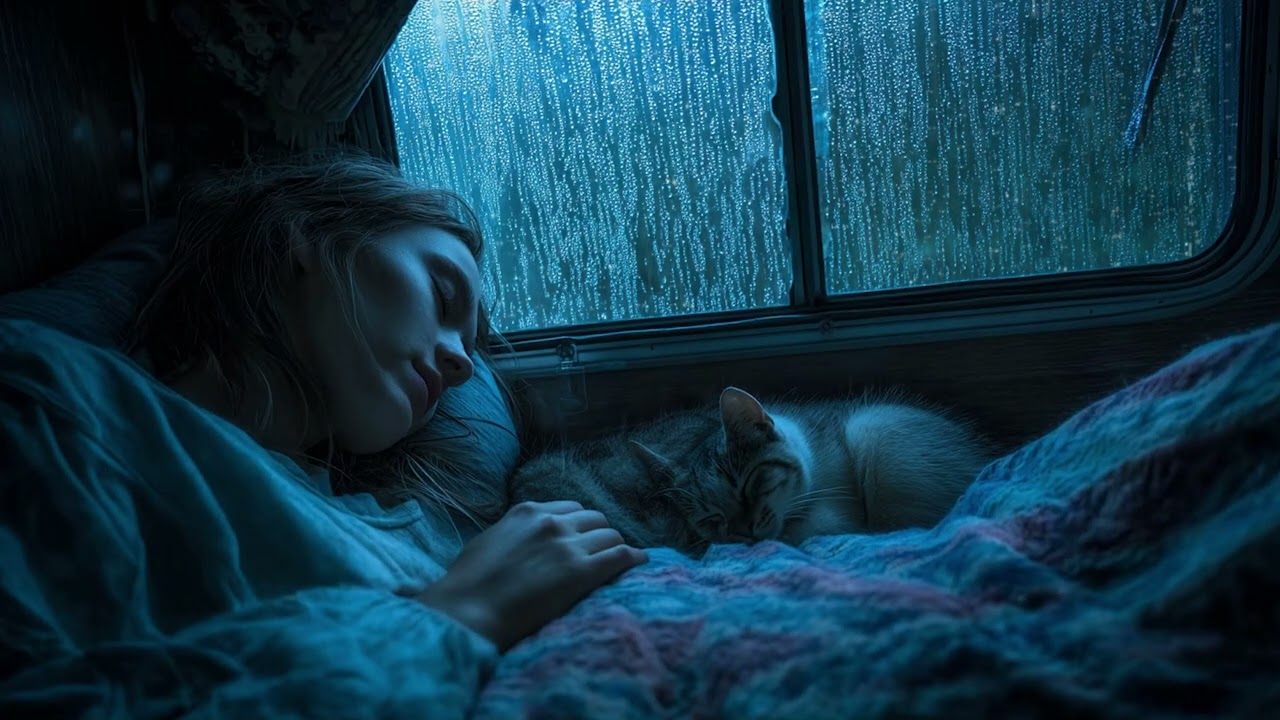 Can't Sleep Tonight? Listen to This Gentle Rain on Window 🌧️ Deep Sleep Fast