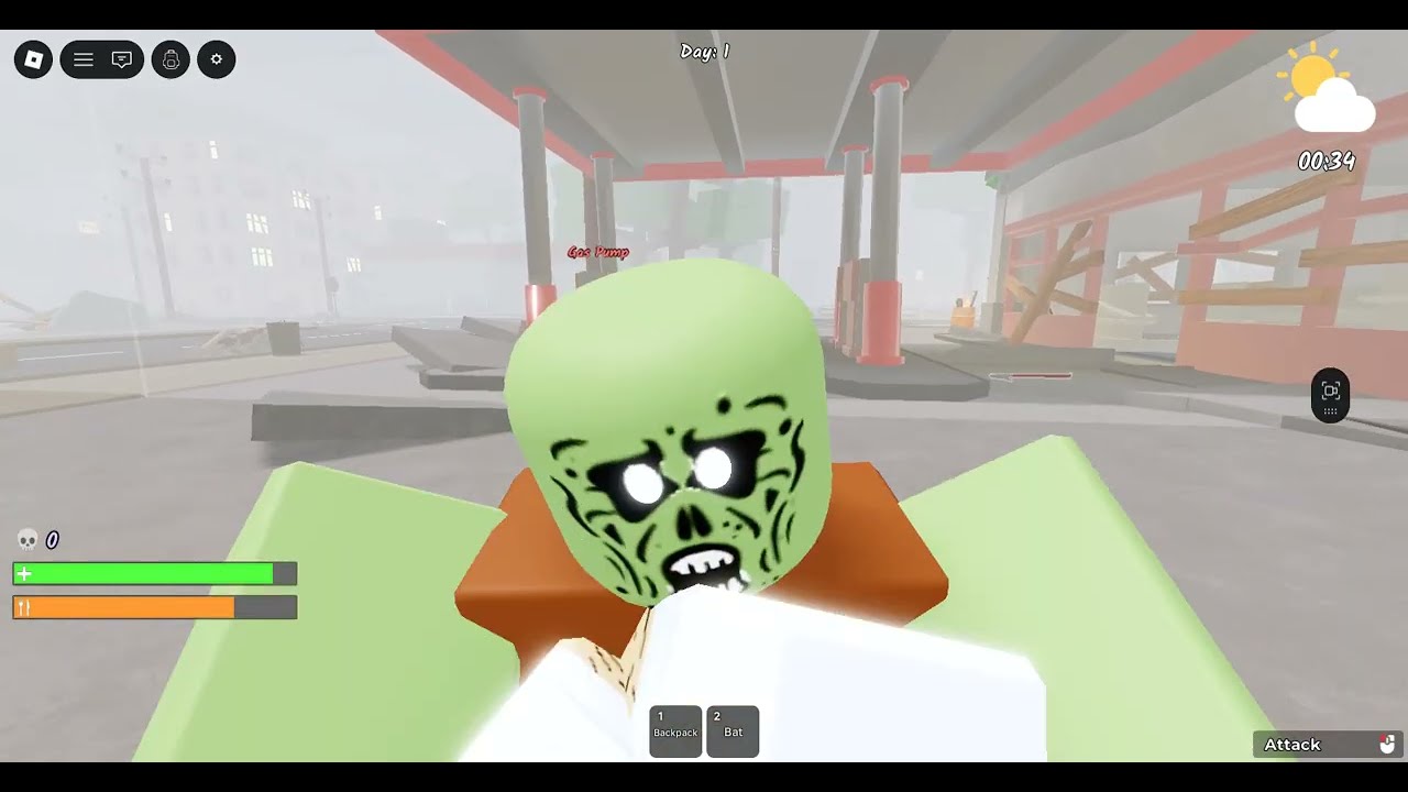 playing zombie game again