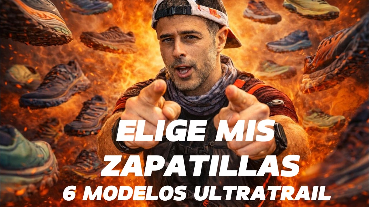 La zapatilla más votada será la que use en la CSP (Ultra 106 km)