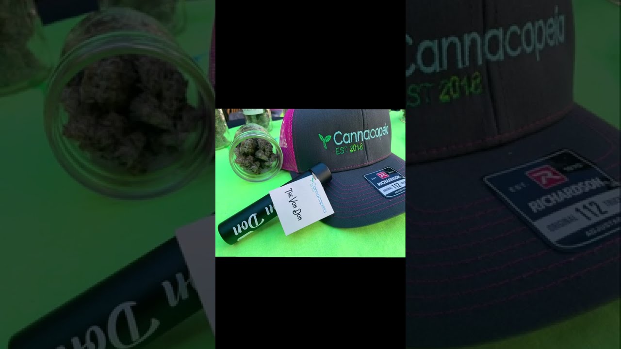 Cannacopeia&rsquo;s Von Don - A beautiful work of art! Rolled in a pressed kief wrap