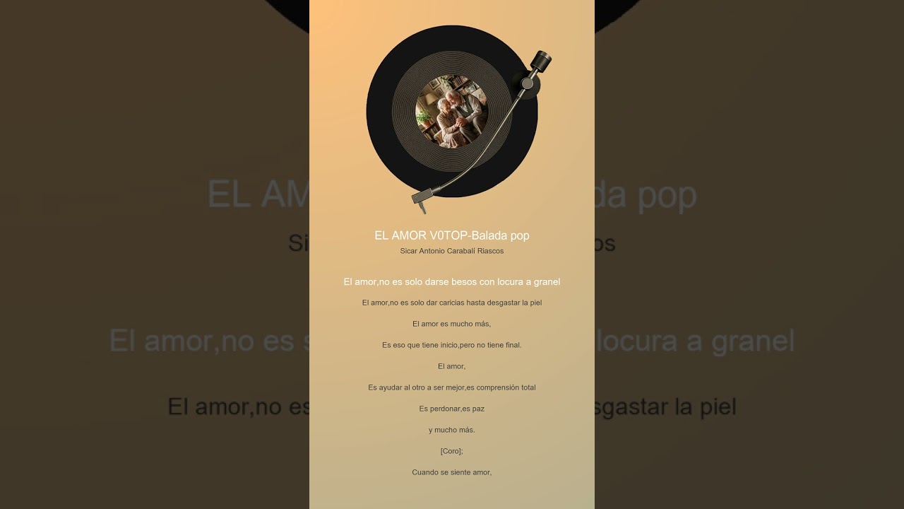EL AMOR V0TOP Balada pop