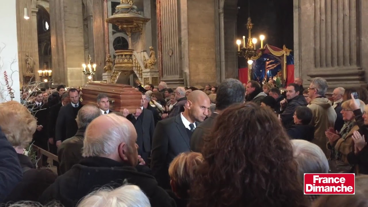 Les obsèques de Michel Delpech