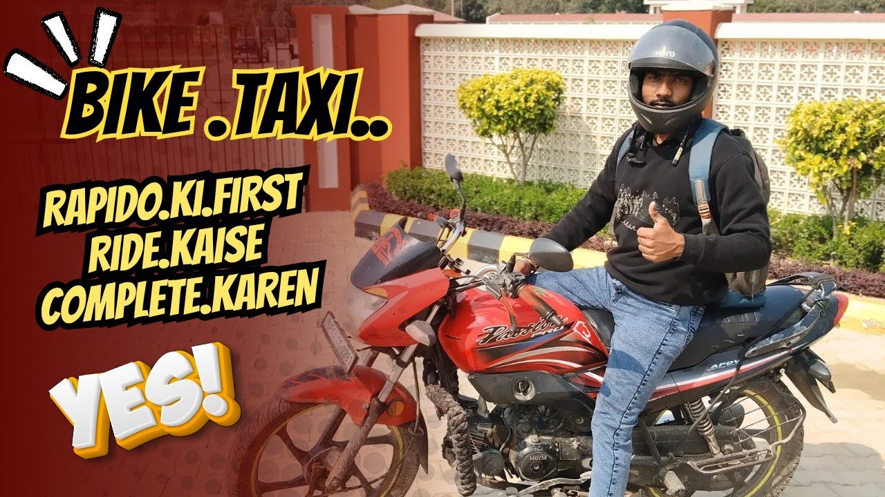 Rapidi First ride kaise complete Karen bike taxi#new #gopro #trending #reels #viral 