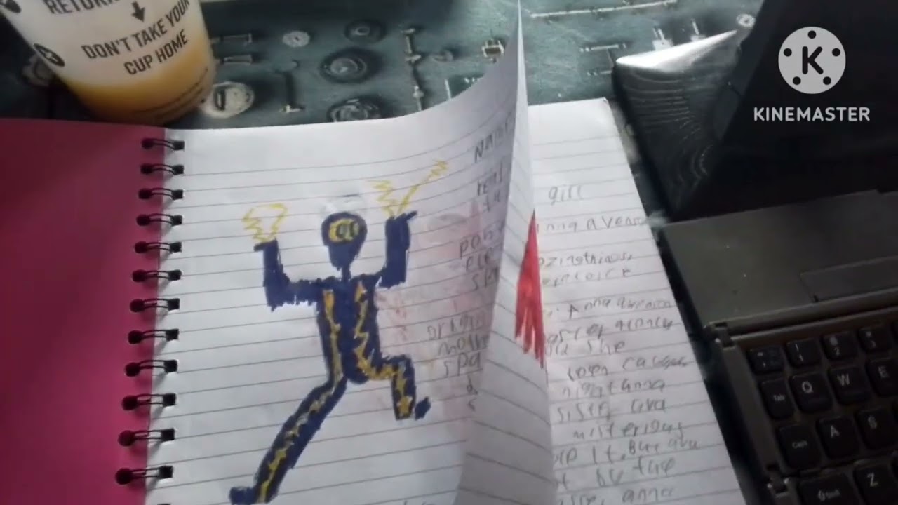Trying to explain the weird comics and fictional diaries I made when I was young