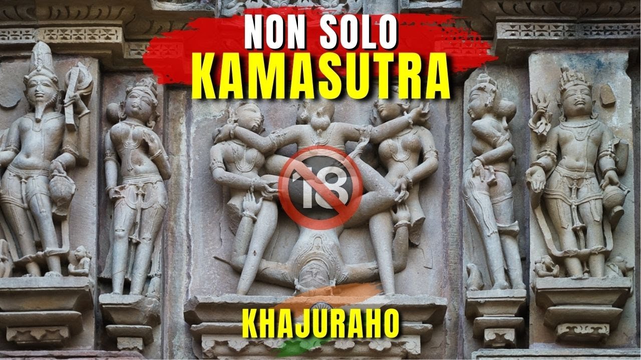 🇮🇳 IMPERDIBILI le sculture EROTICHE di Khajuraho