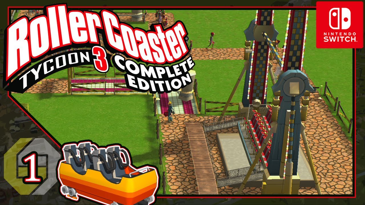 RollerCoaster Tycoon 3 Let's Play ★ 1 ★ Ab ins Vergnügen ★ Switch Edition ★ Deutsch