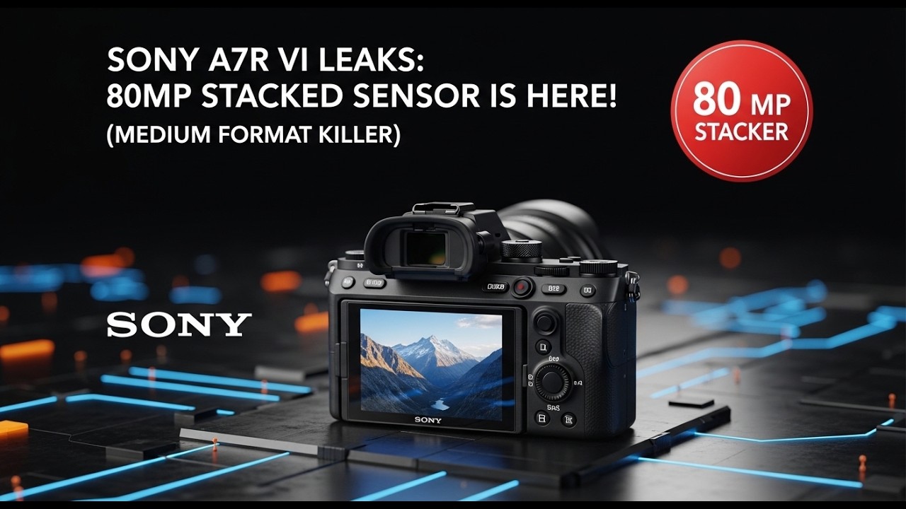 Sony A7R VI LEAKS: 80MP Stacked Sensor Is Here! (Medium Format Killer)