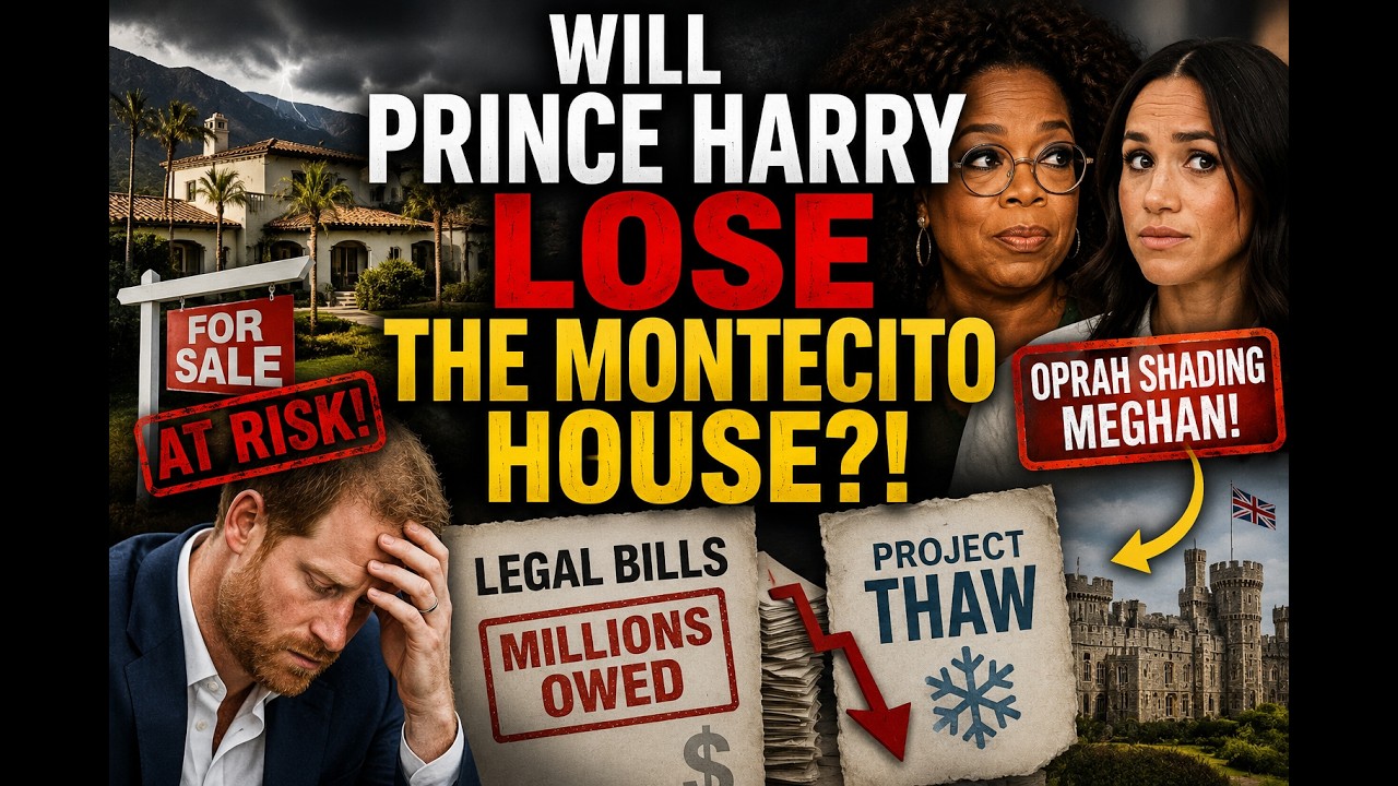 Will Prince Harry LOSE The Montecito House?! Legal Bills, Oprah Shading Meghan & Project Thaw!