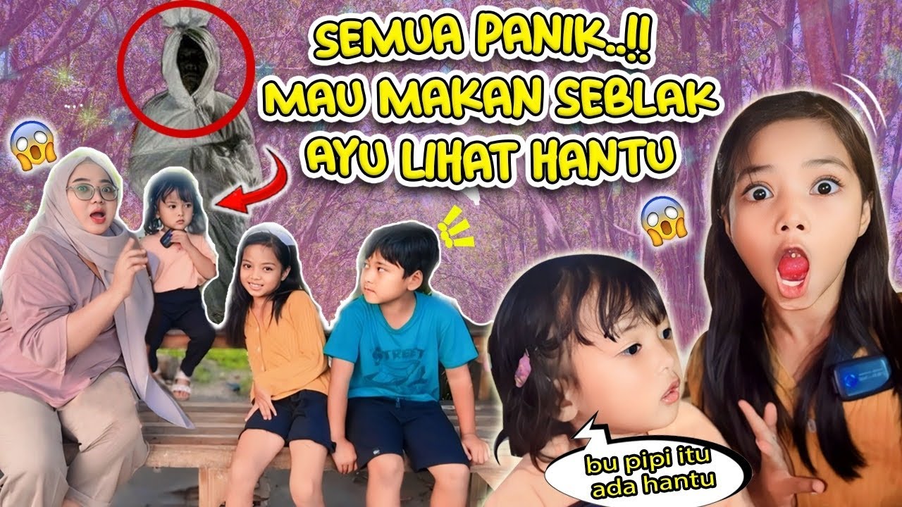 ZULFA SHOCK AYU BISA LIHAT HANTU ⁉️ MAKAN SEBLAK DI TENGAH SAWAH BIKIN ADEM
