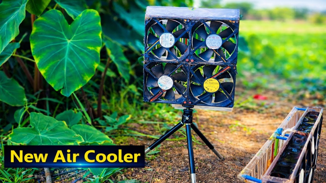how to make air cooler at home