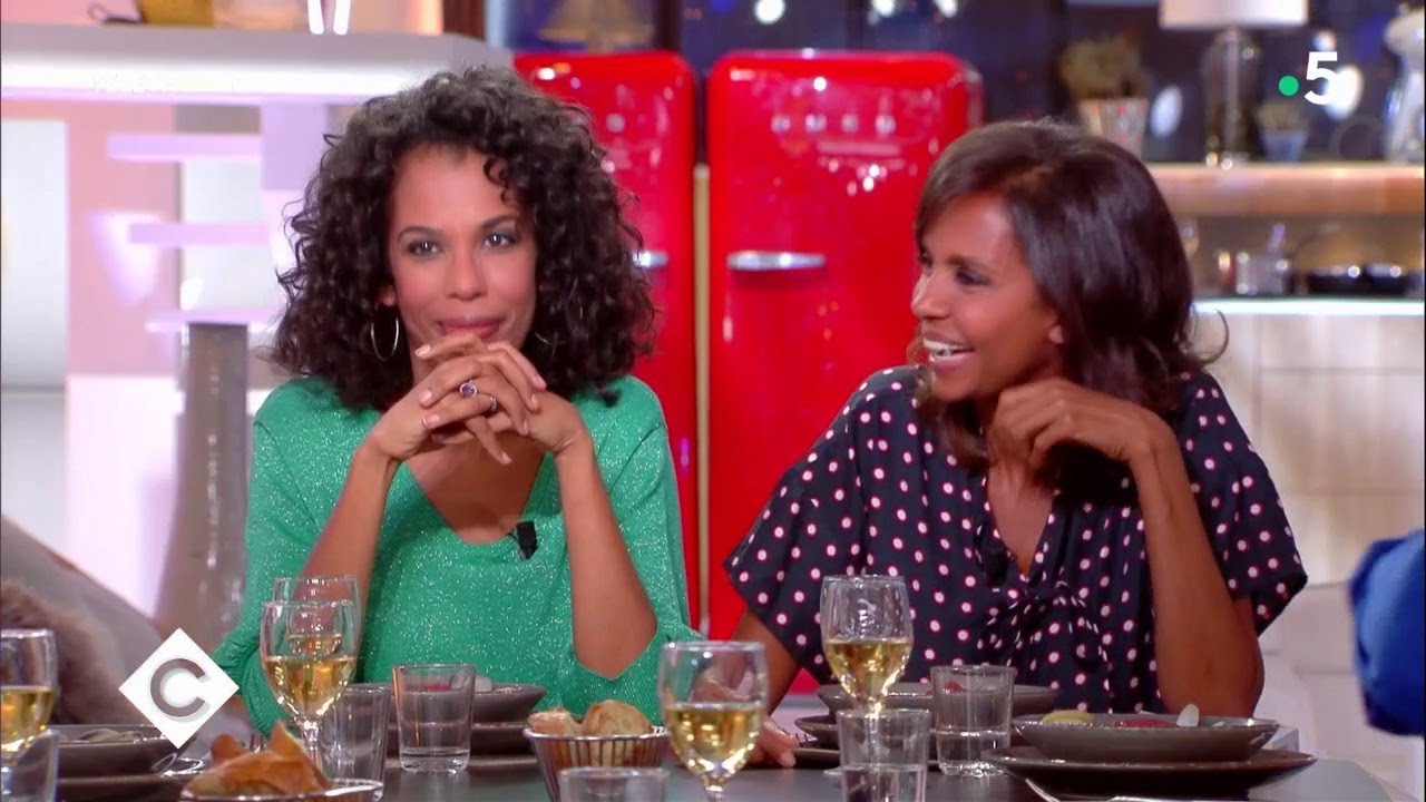 Au dîner avec Karine Le Marchand et Élizabeth Tchoungui ! - C à Vous - 07/12/2018