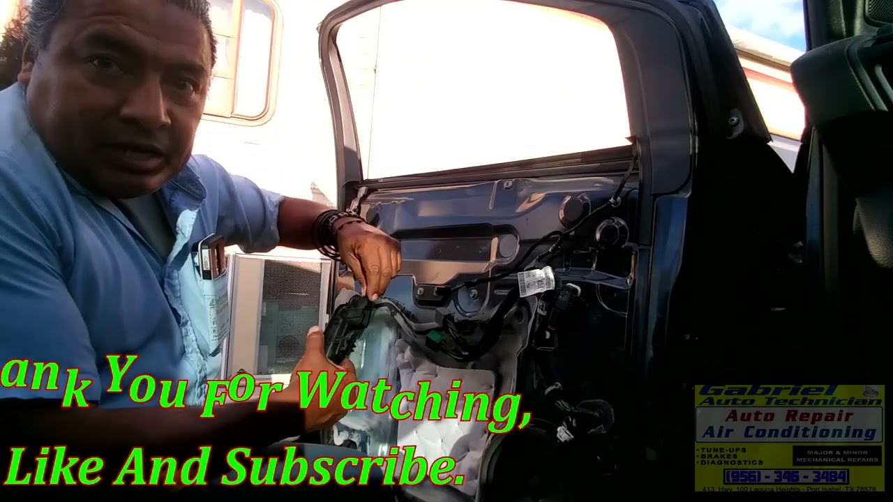 Window Regulator Replacement. 2013 Ford Escape,