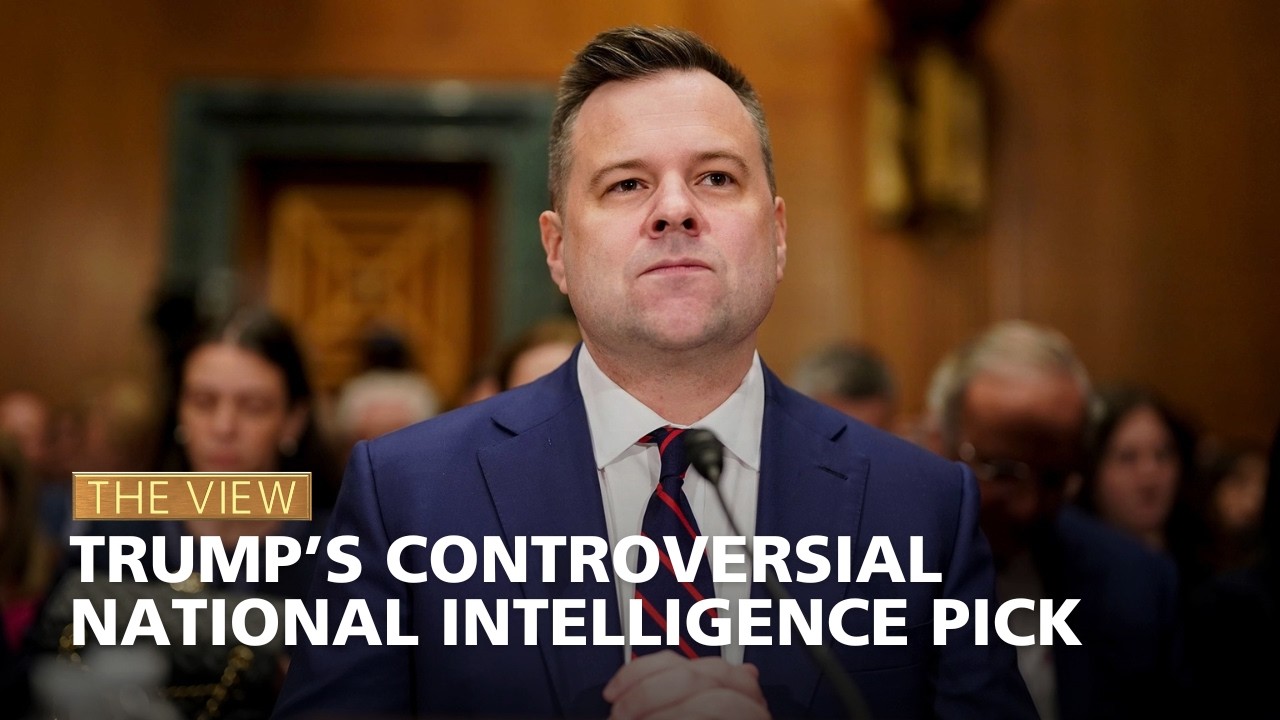 Trump&rsquo;s Controversial National Intelligence Pick | The View