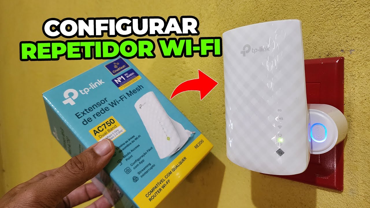 Como configurar Repetidor Wi-Fi TP-Link (Extensor de rede Wi-Fi)