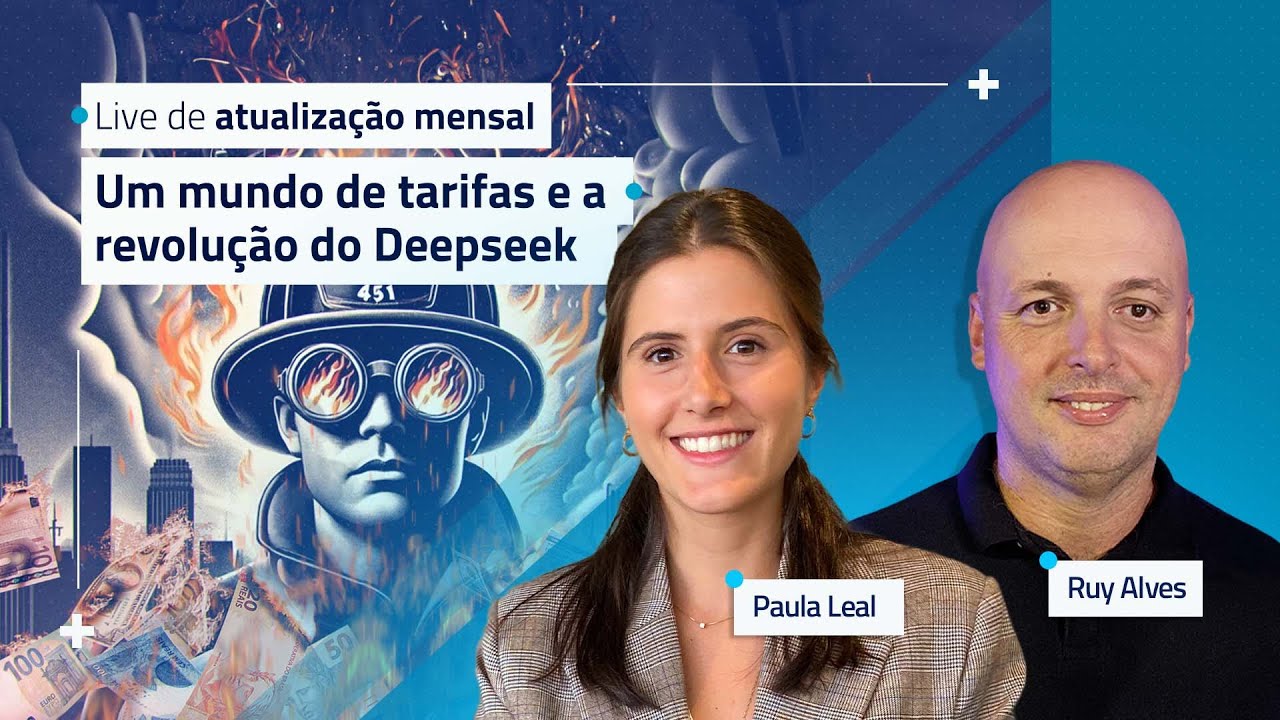 Um mundo de tarifas e a revolução do DeepSeek - Live Economia e Mercados ref. Janeiro/25
