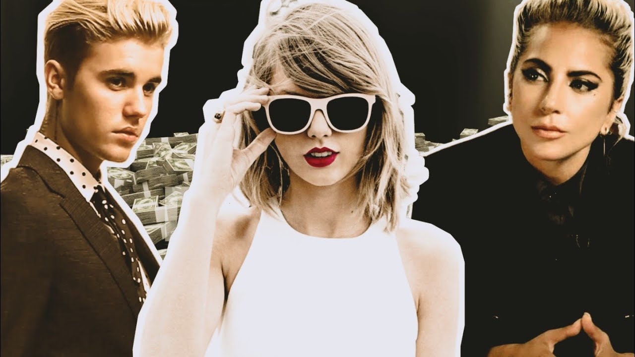 The Richest popstars of each year (2010-2020)