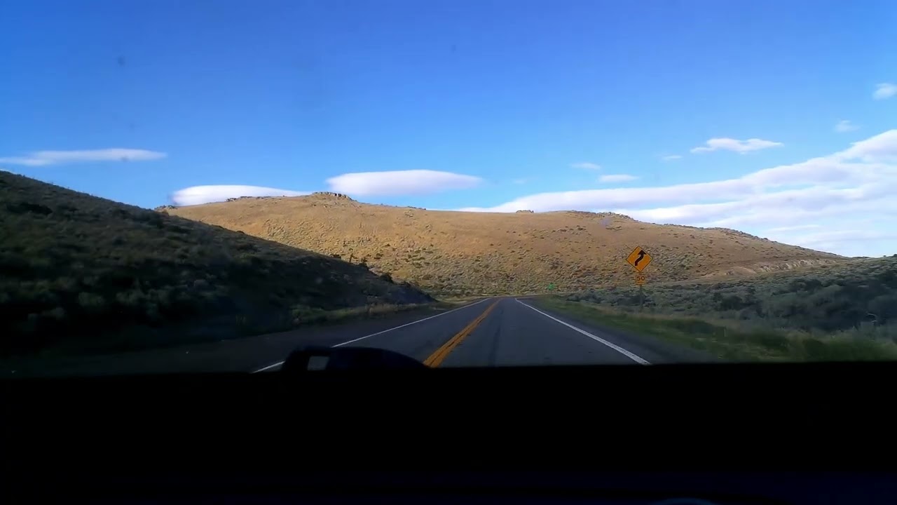 Scenic US 20 to Arco, Idaho