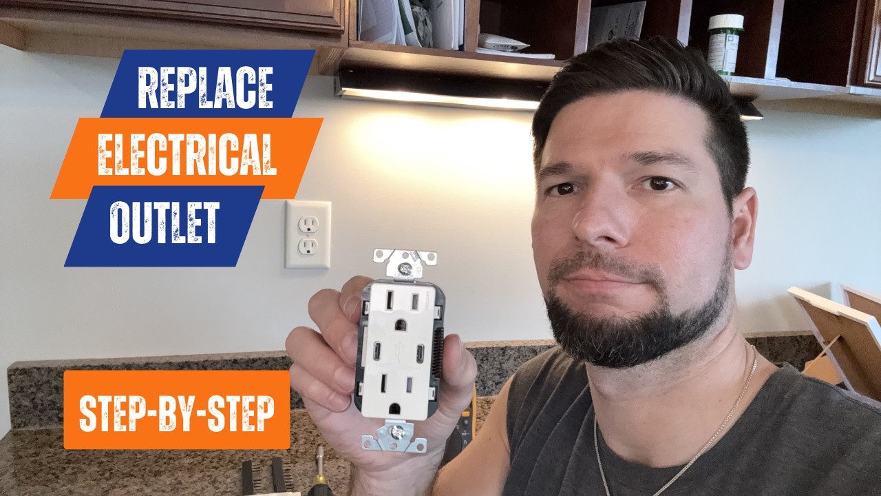 How to Replace an Electrical Outlet | Step-by-Step