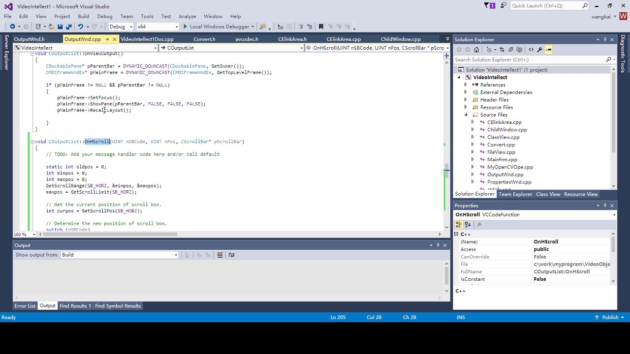 add scrollbar into CListBox