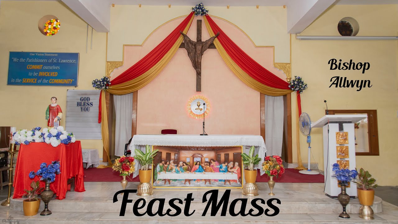 St. Lawrence Feast Day┃Bishop Allwyn┃St. Lawrence Church, Thane