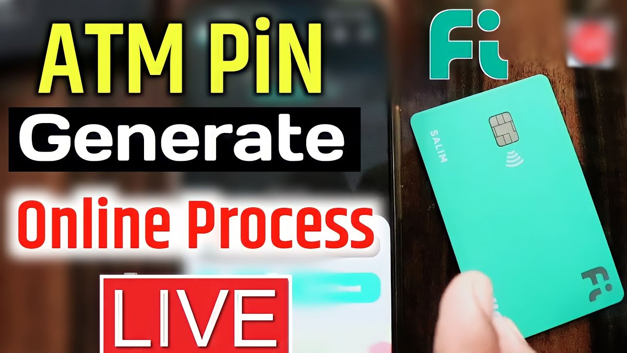Fi Money ATM Pin Generate Online | Fi Bank ka Atm Pin Kaise Banaye 2023