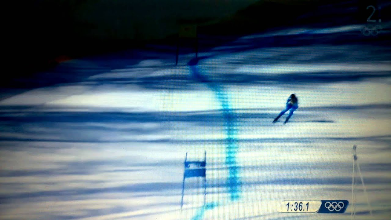 Tina Maze wins Downhill in Sochi 2014 (cam)