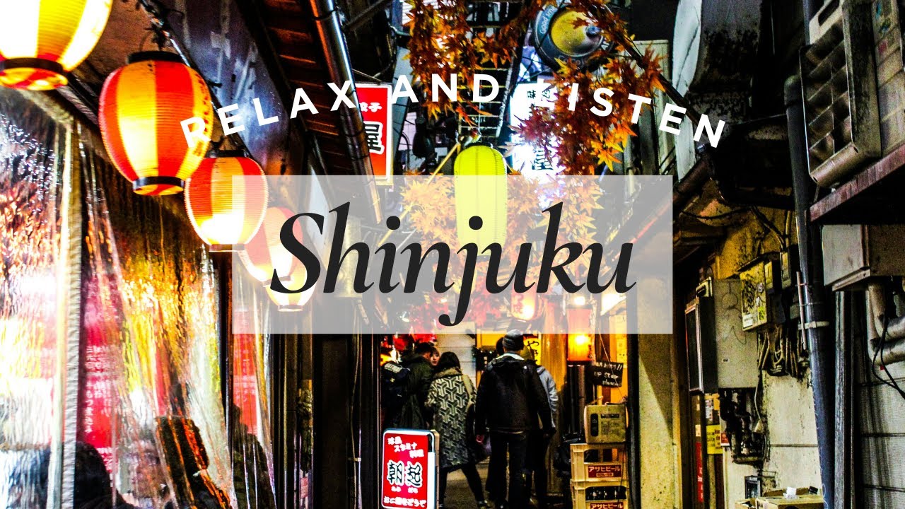 Shinjuku Audio Tour: Relax While Learning About Tokyo&rsquo;s Lively District