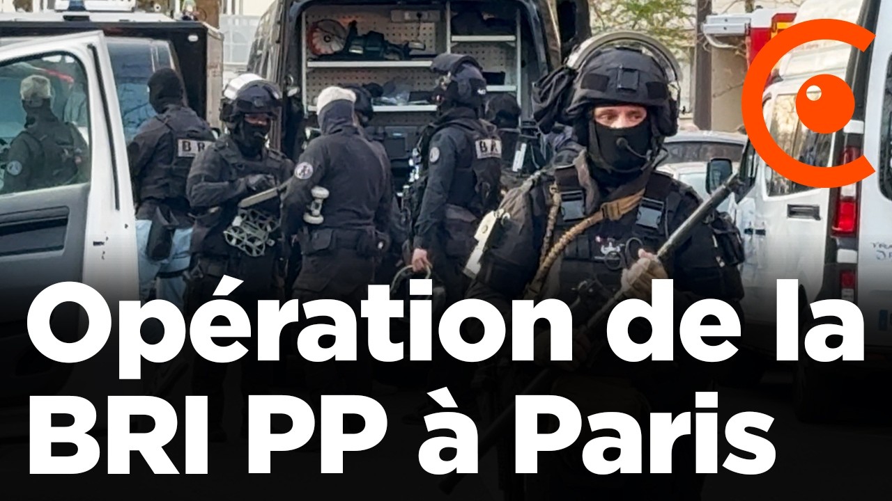Opération de la BRI PP à Paris : un homme armé retranché - 26/03/2025