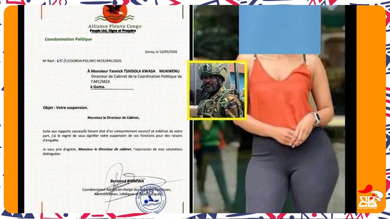 M23 YAFASHE UMWANZURO UKAKAYE INANYOMOZA IBINYOMA BYA LETA YA CONGO