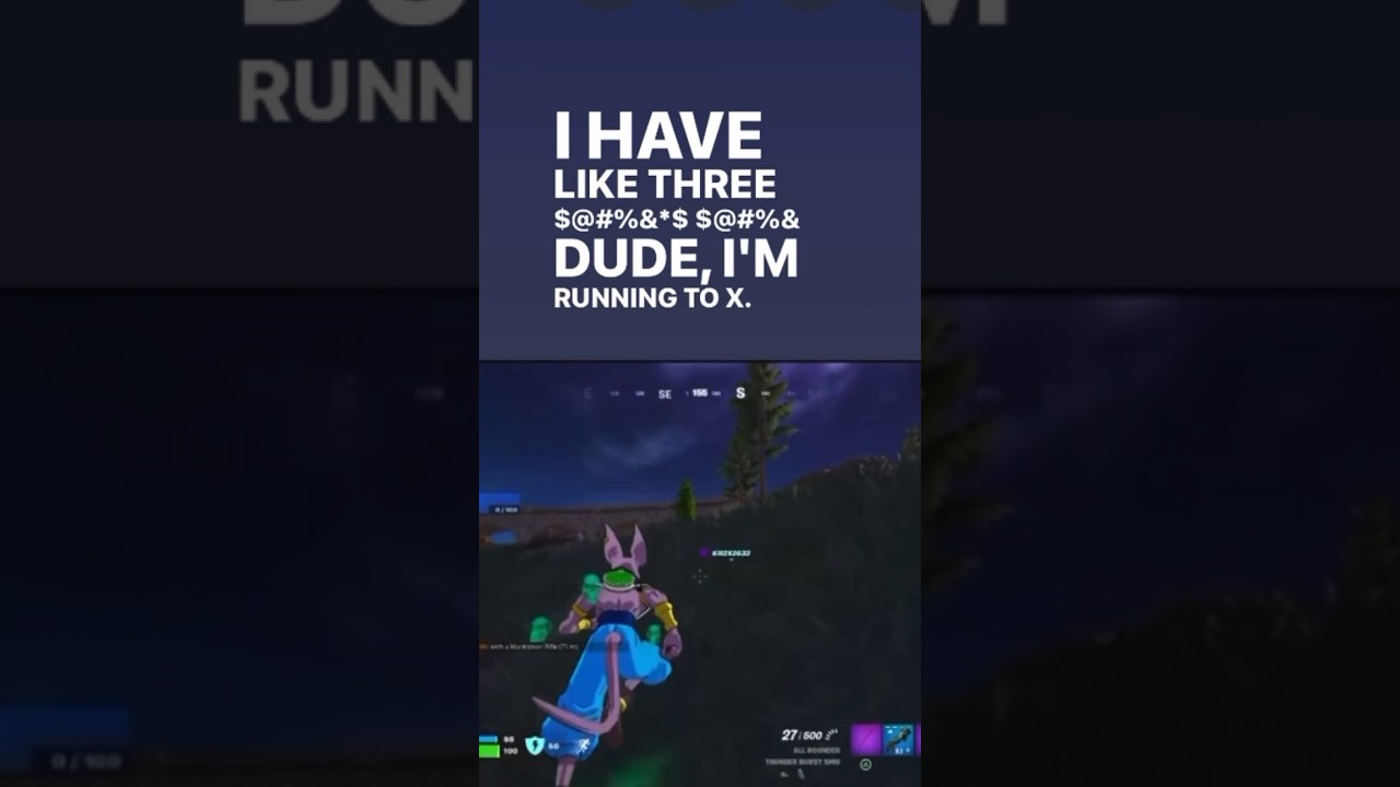 FUNNY MOMENT IN FORTNITE!