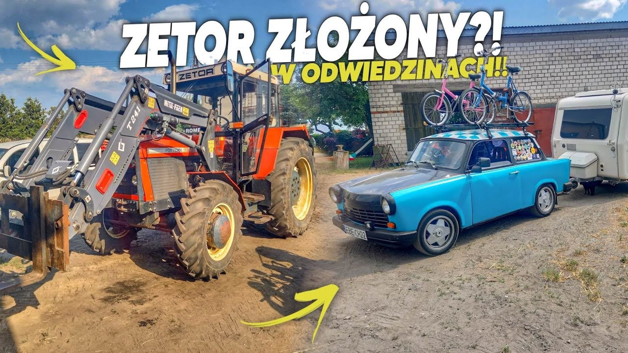 Zetor Złożony!🔧Fan w odwiedzinach! Romeo pozdrawia Ministra...!🔥 NIEMENÓWKA#41