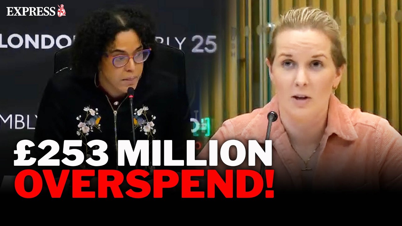 '£253M OVERSPEND!' - Sadiq Khan's deputies GRILLED on Met Police overspending and culture