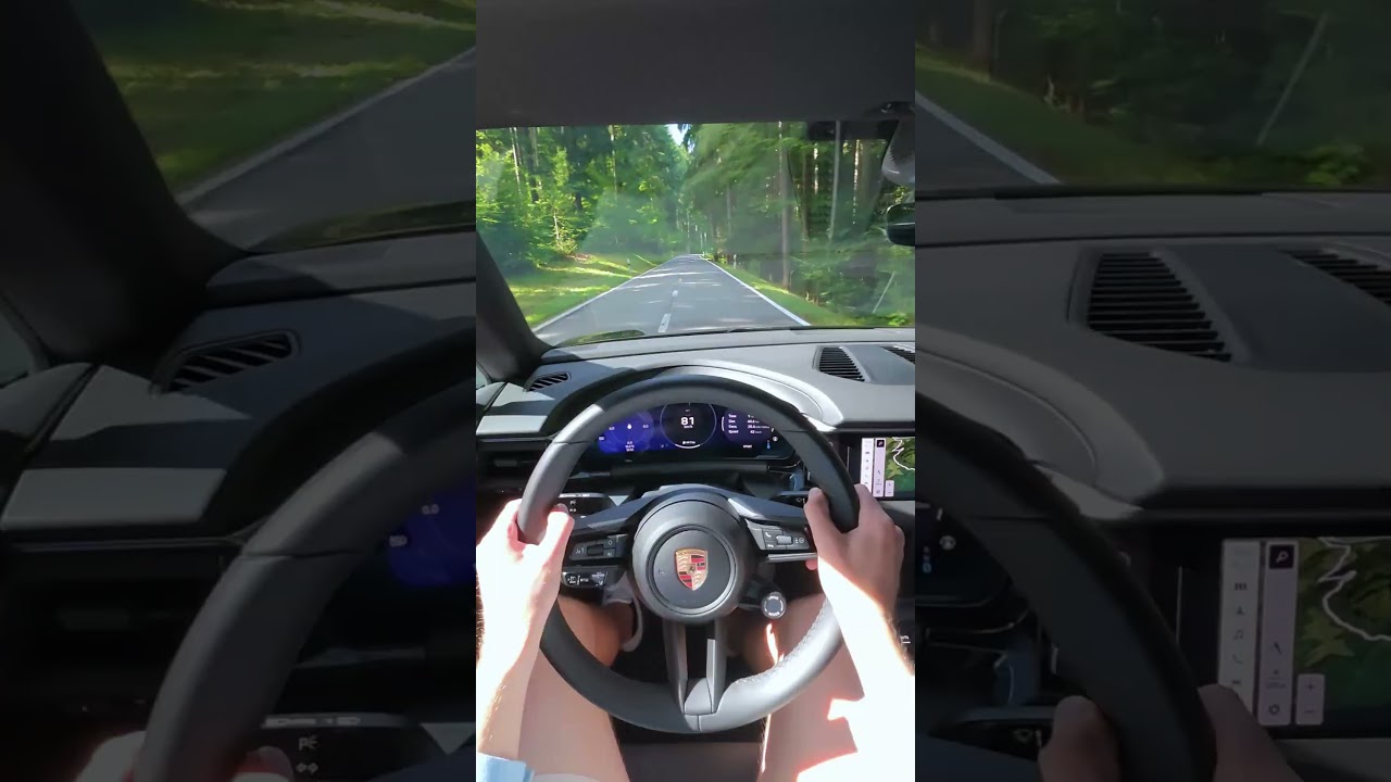 Teaser 2: 2026 Porsche Macan EV POV Drive &ndash; Electric SUV Test in the Swiss Alps