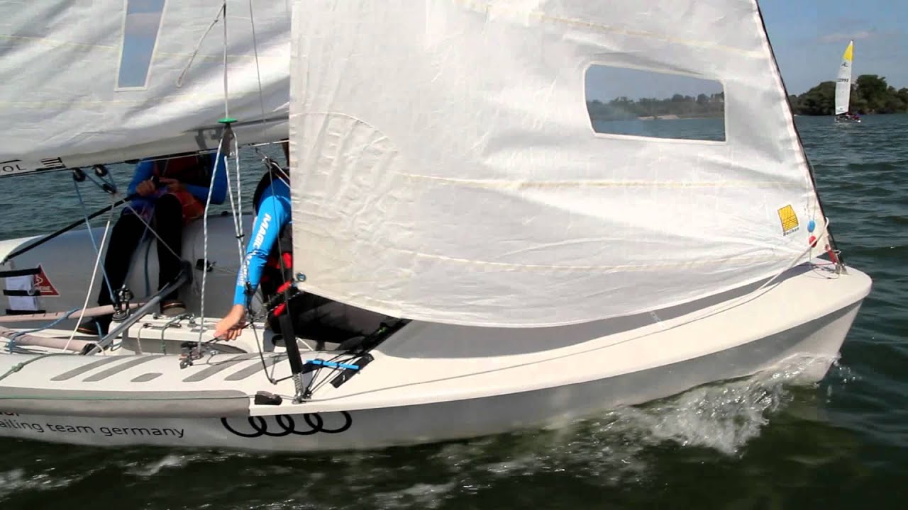 Neueinsteiger im 420er auf der LJM - Team Heger/Ade (YCI/SVS)
