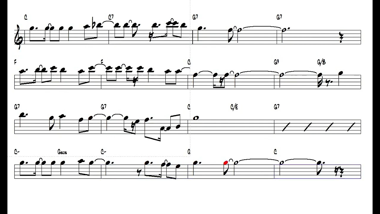 Al Rangone Addio Mon Amour Beguine Alto Sax