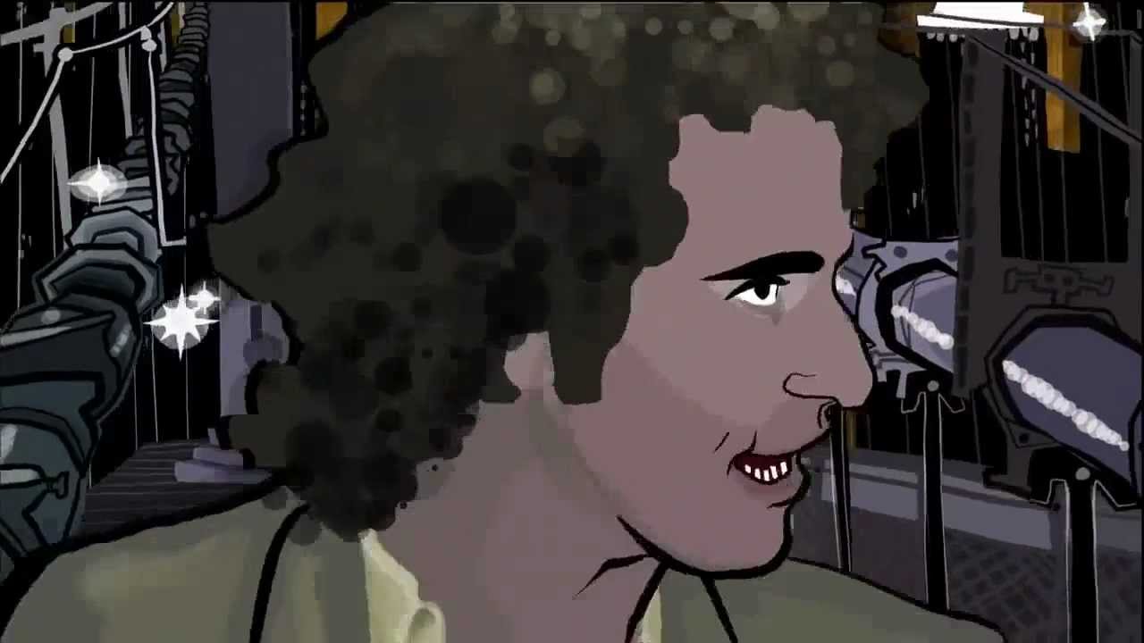 Waking Life - Bridge Scene