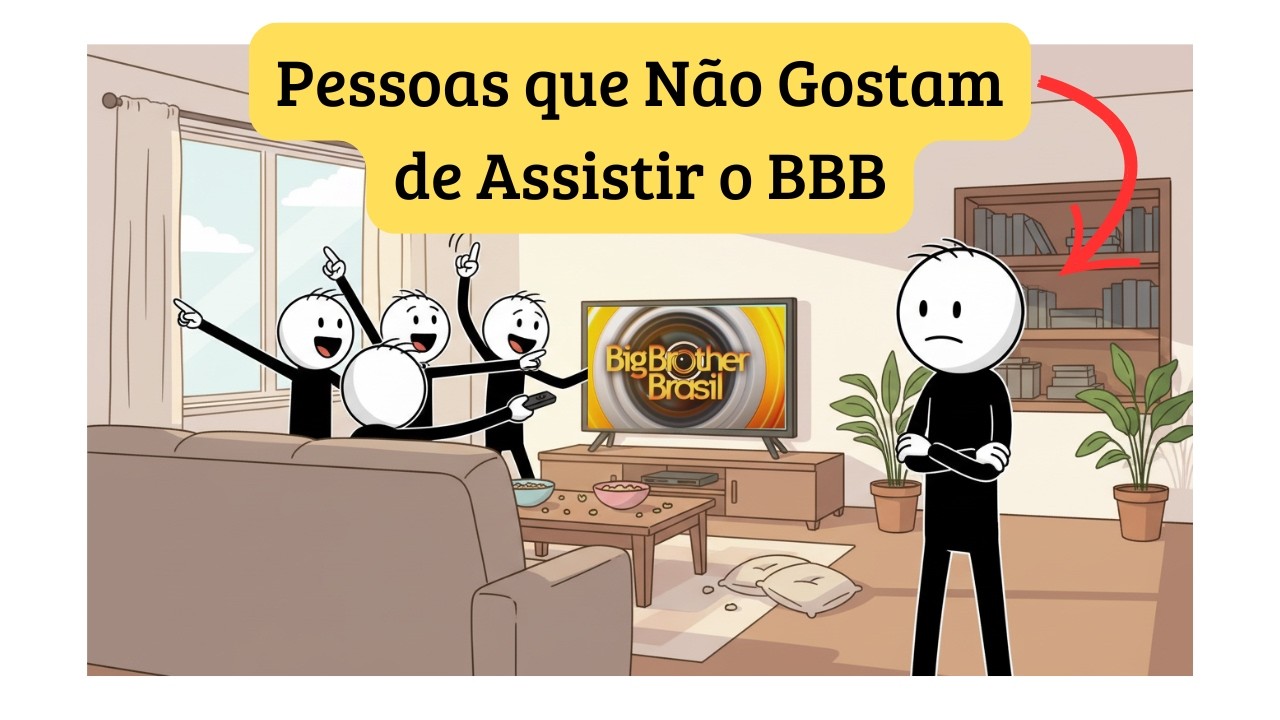 A Psicologia de Pessoas que Não Gostam de Assistir ao BBB