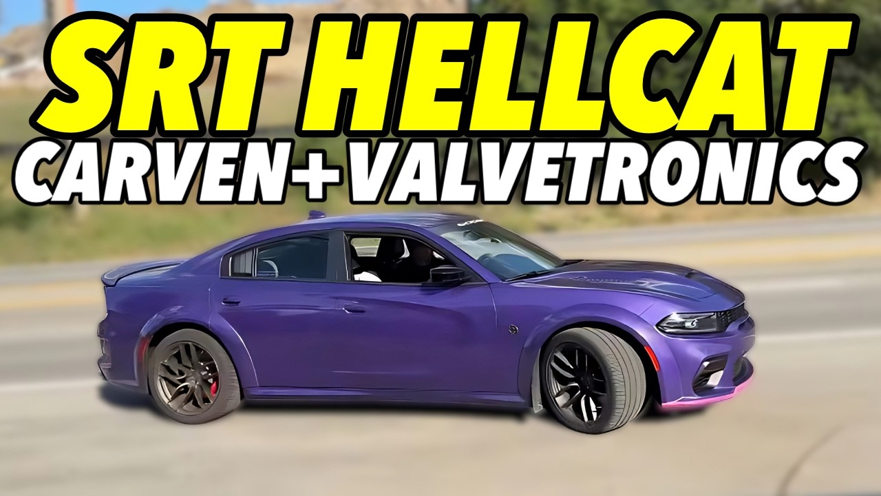 2023 Dodge Charger Hellcat Exhaust Sound w/ Valvetronic Muffler & Carven R-Series!