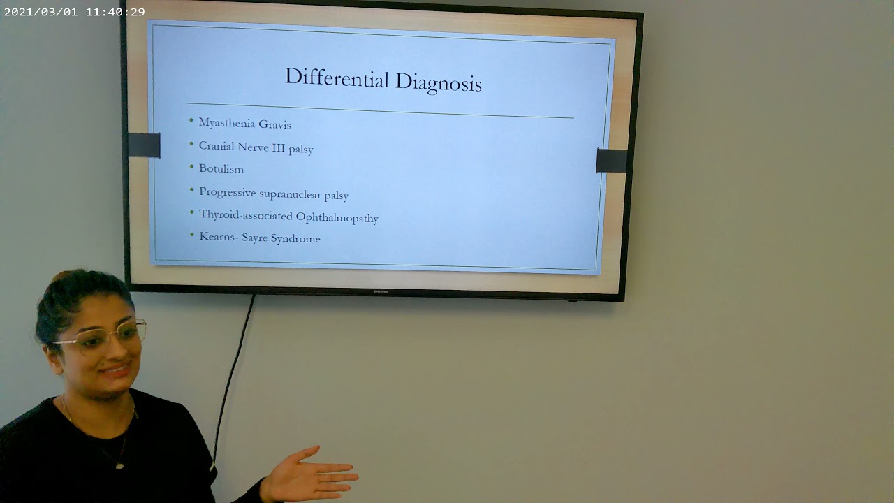 CPEO (Chronic Progressive External Opthalmoplegia)