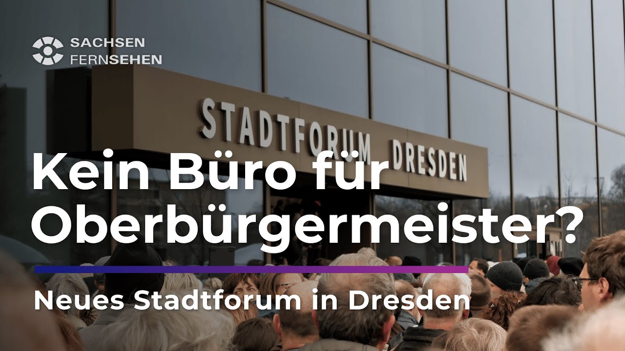 KEIN Büro für Dresdner Oberbürgermeister? I Sachsen Fernsehen