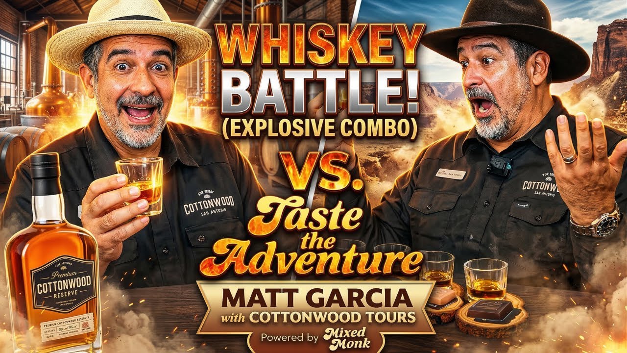 The Man Behind Texas Wine Country Tours Faces the Chocolate Bourbon Flight | Matt Garcia Interview