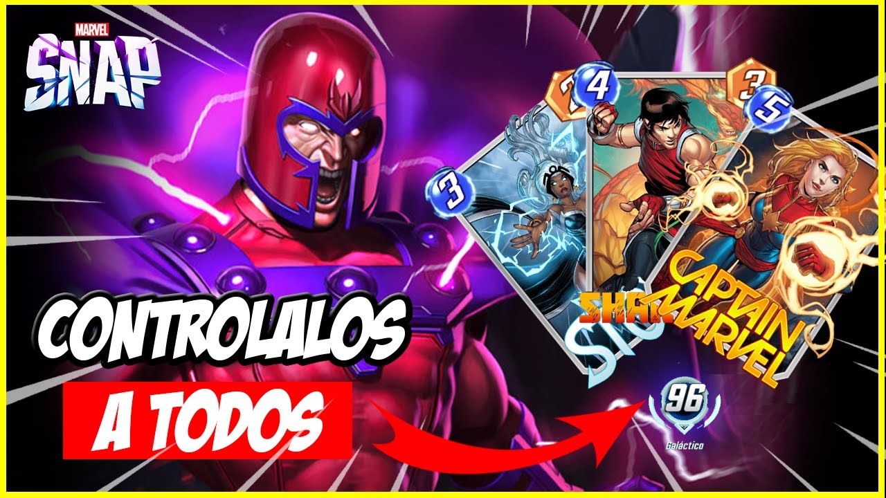 🔥&iexcl;Mazo control marvel snap  Pool 3! marvel snap MAGNETO  🔥