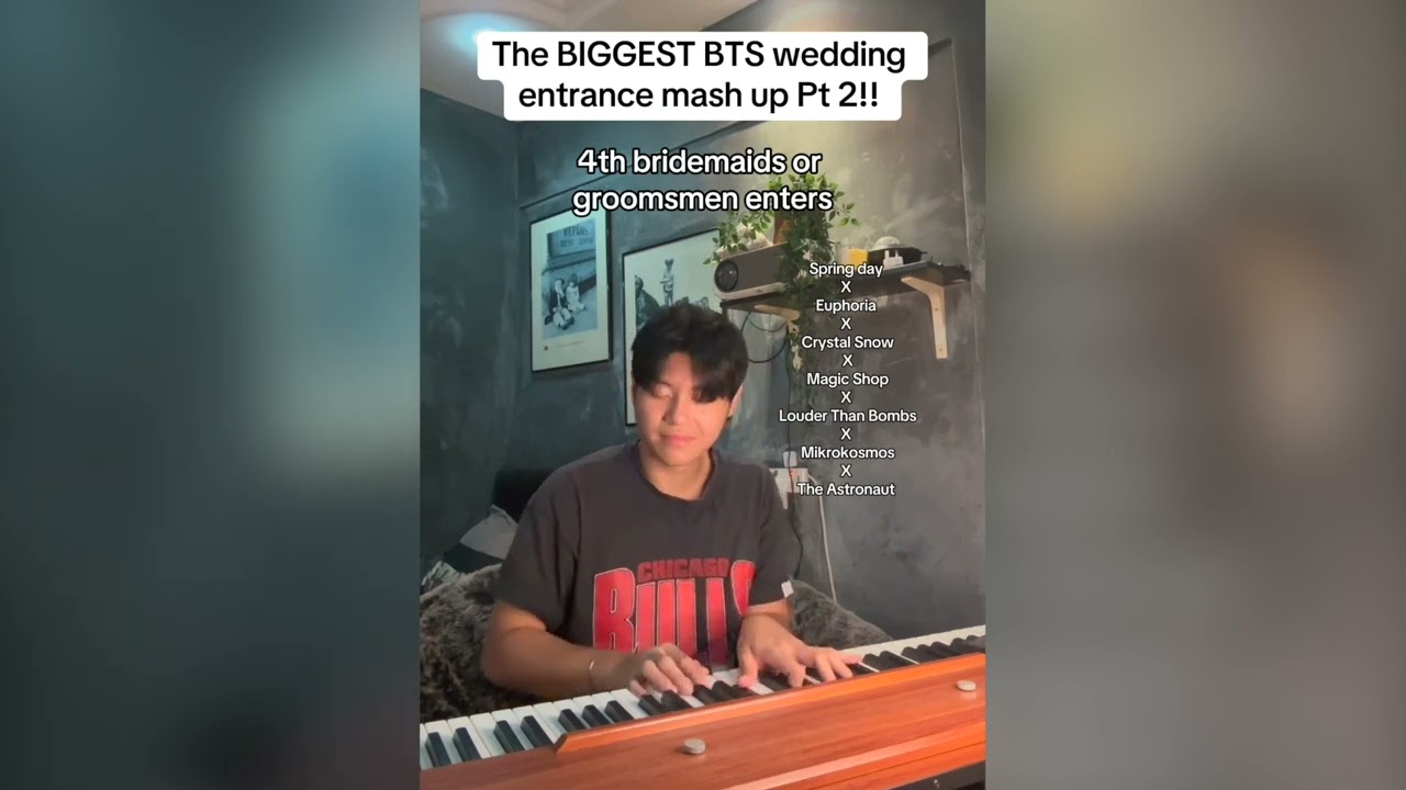 The BIGGEST BTS Wedding Entrance Mash Up Pt 2!!!