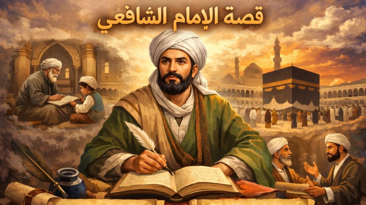 الإمام الشافعي | من طفلٍ يتيم إلى إمامٍ غيّر تاريخ الفقه الإسلامي✍️✍️✍️