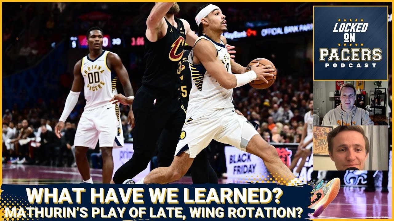 Have the Pacers learned enough about their team to make decisions? Mathurin's play, wing rotation ?s